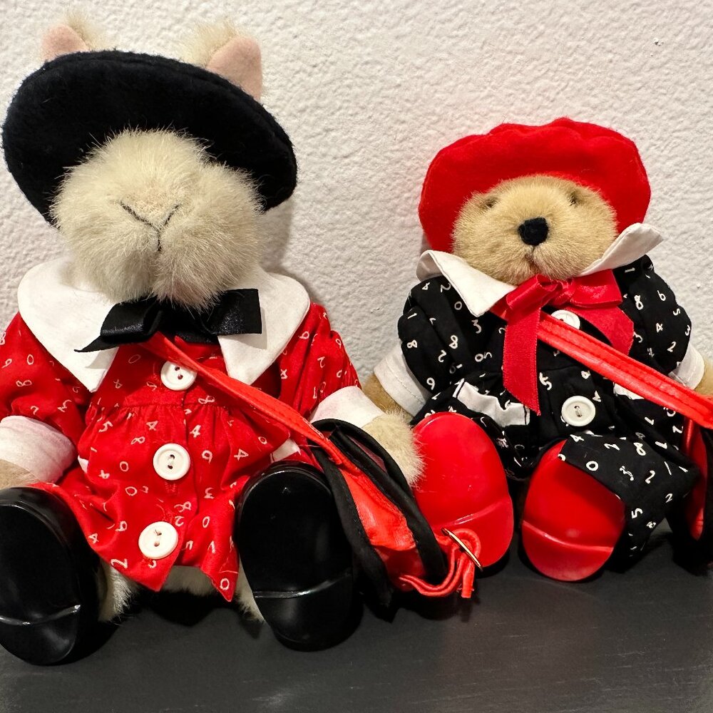 Muffy Vanderbear and Hoppy Back to School Vintage 1990